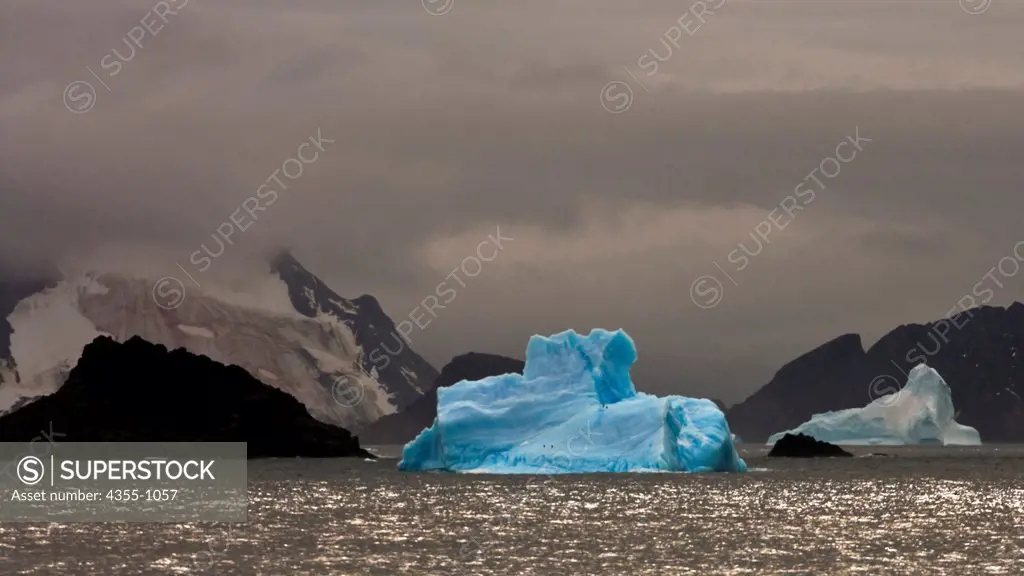 Blue Iceberg in the Scotia Sea