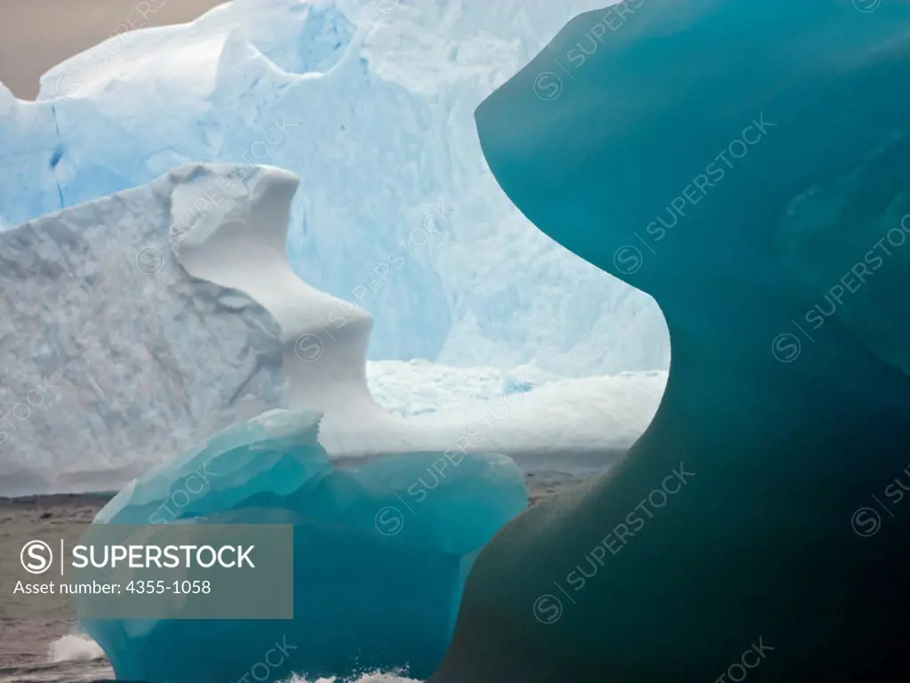 Blue Iceberg in the Scotia Sea