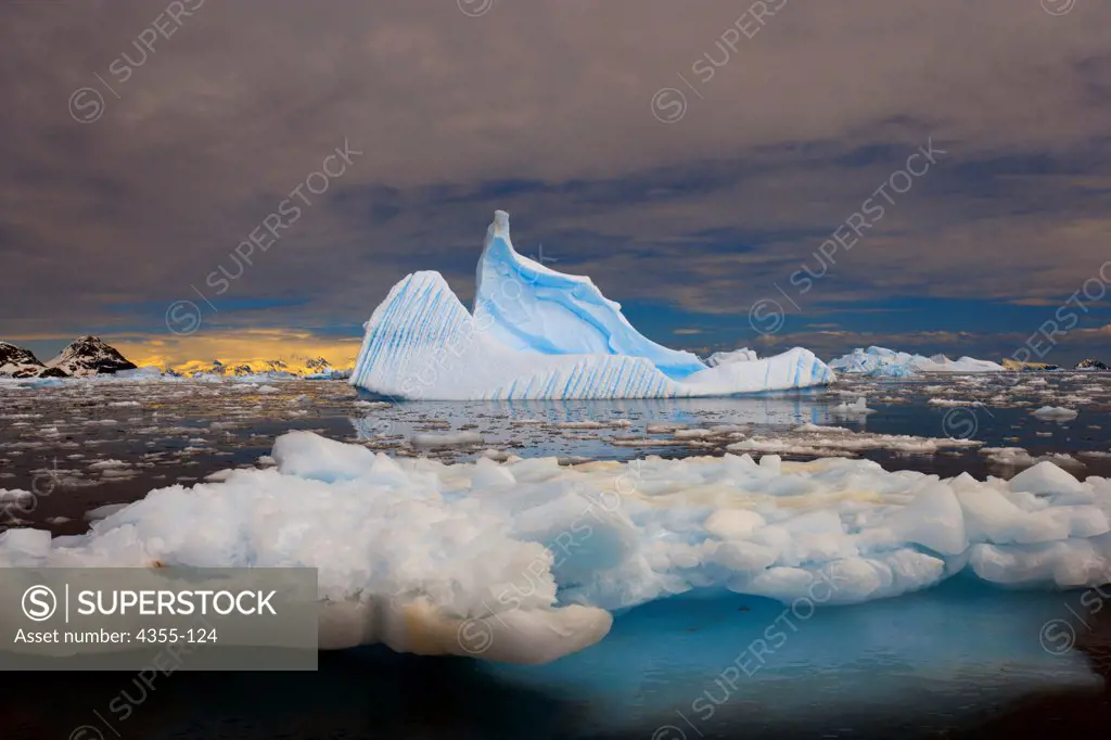 A Wonderfully Sculpted Iceberg