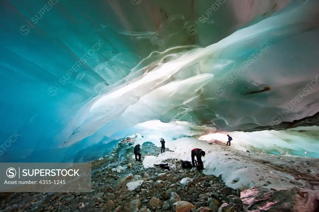 The Alvear Glacier Ice Caves
