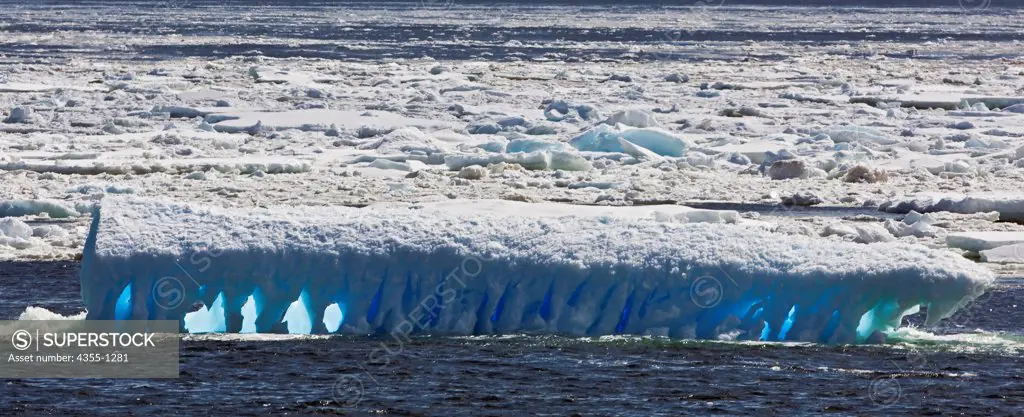 Blue Iceberg in Marguerite Bay