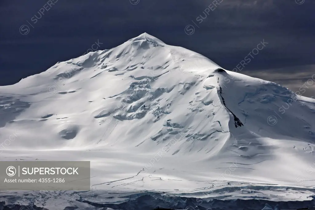 Snow-Clad Mountain on Marguerite Bay