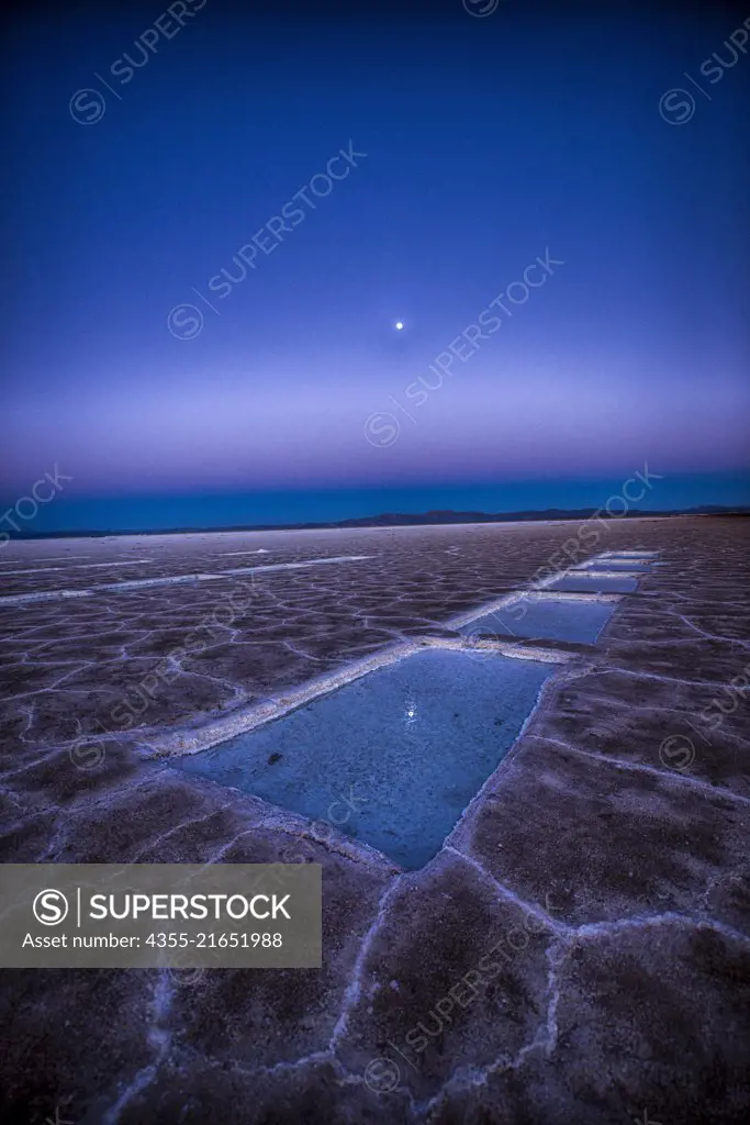 The Salinas Grandes is a large salt flat in central-northern Argentina, spanning the borders of four provinces, at an average altitude of 170 metres above sea level, at the foot of the Sierras de Córdoba mountain range
