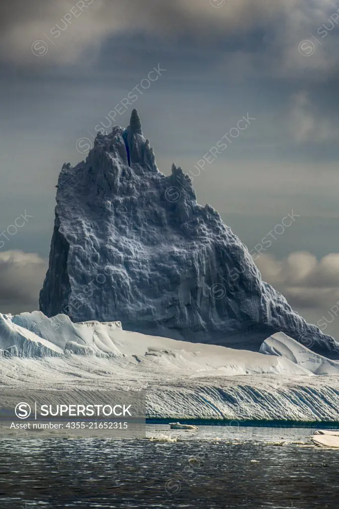 An iceberg near Vernadsky Station in Antarctica