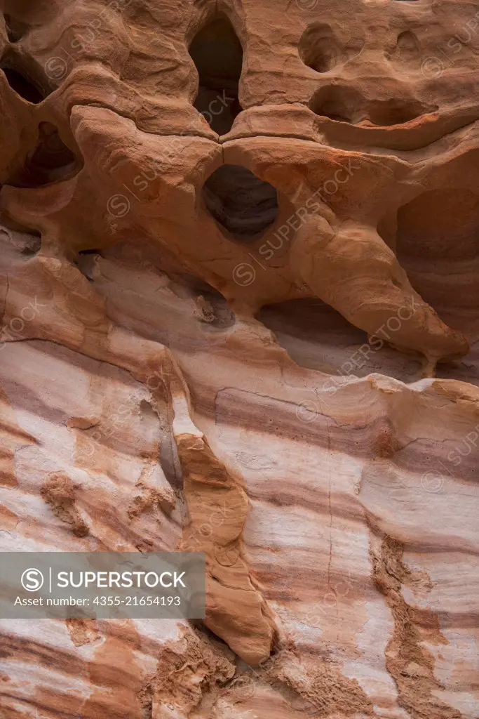 Valley of Fire State Park is a public nature preservation area covering nearly 46,000 acres south of Overton, Nevada