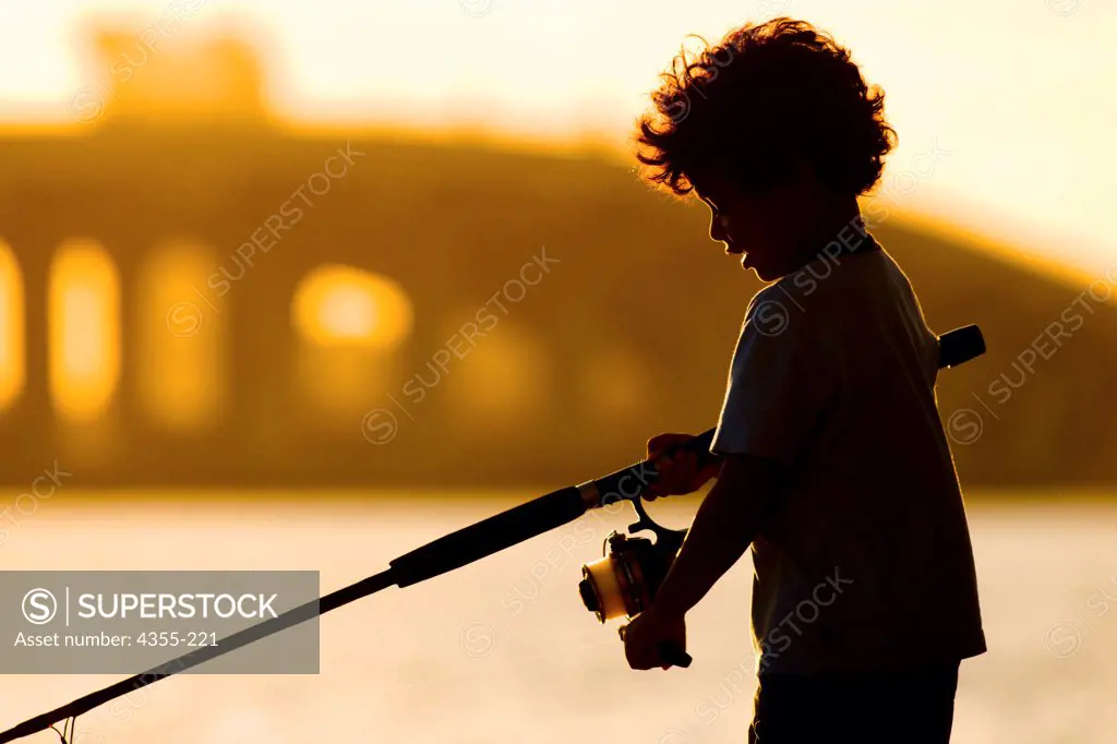 Boy Fishing