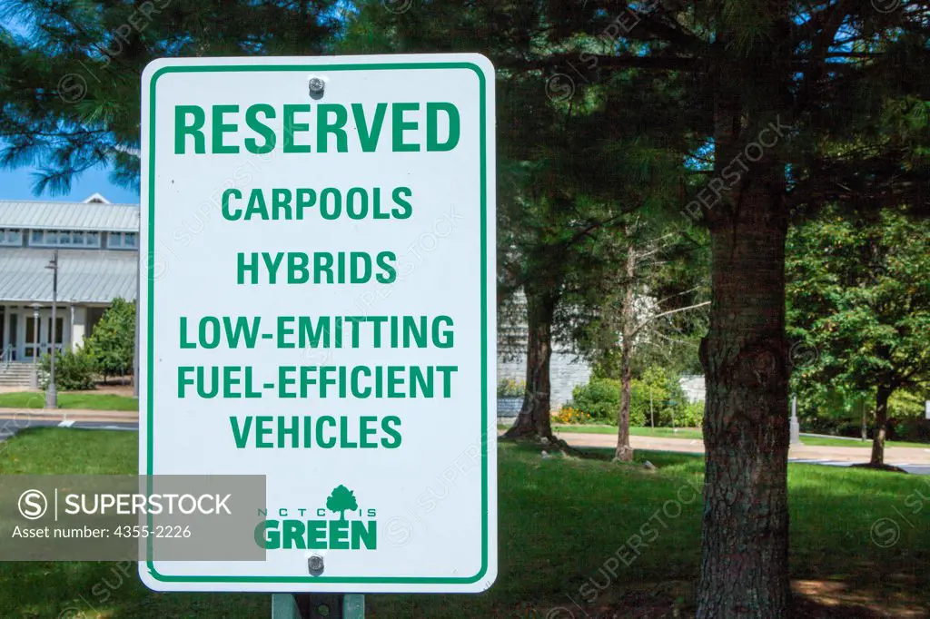 Environmental sign in West Virginia