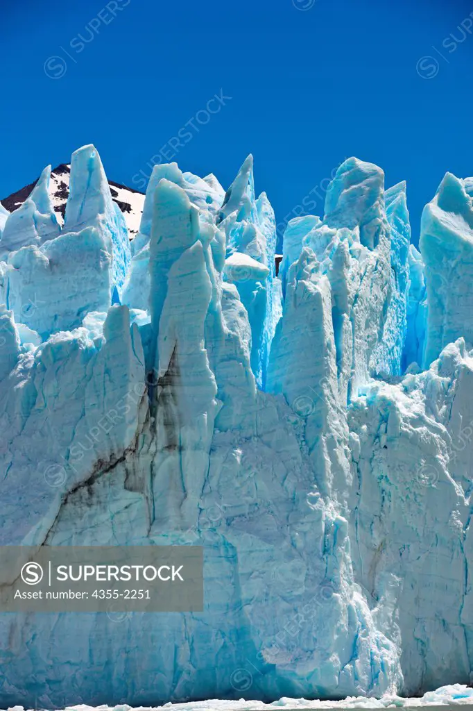 The Perito Moreno Glacier in Patagonia.