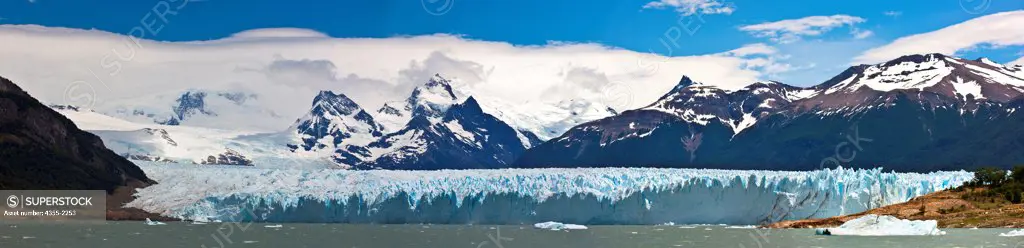 The Perito Moreno Glacier in Patagonia.