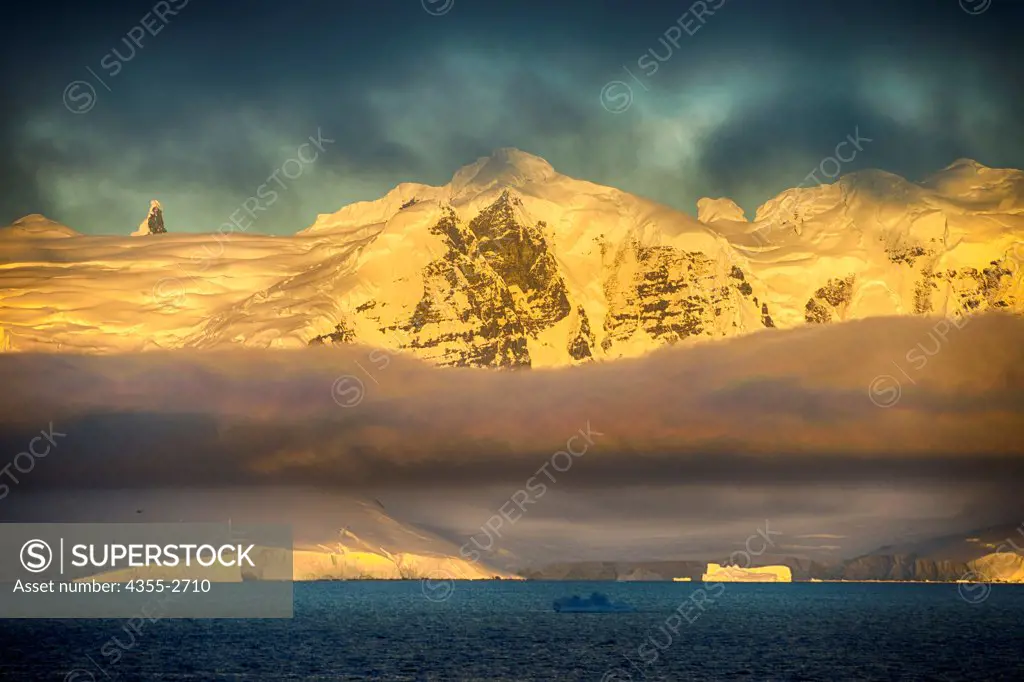 Sunrise at Danko Island, Antarctica
