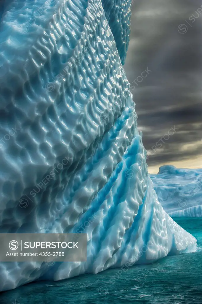 Massive iceberg at Paradise Bay, Antarctica