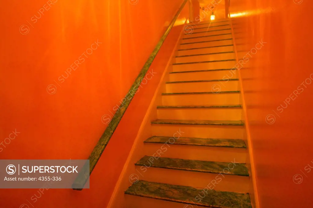 Orange Stairway