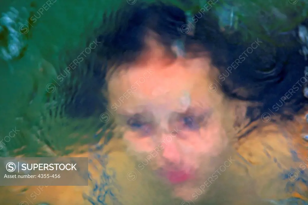 Woman Underwater