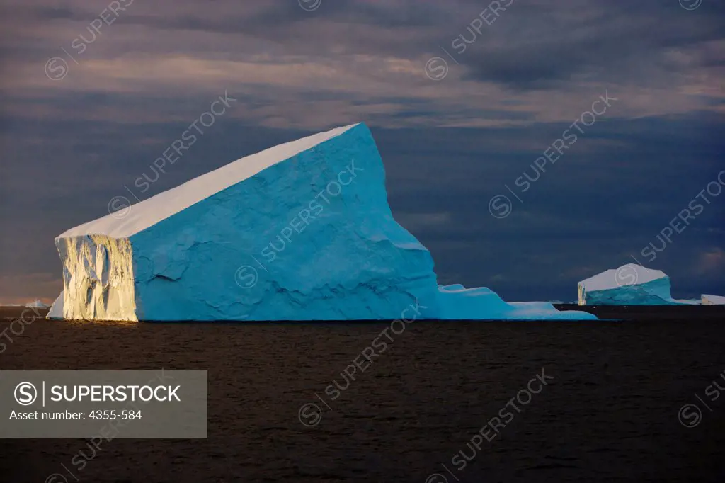 A Large Tabular Iceberg in the Bransfield Straits