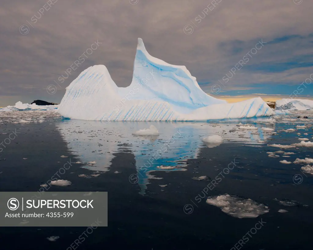 A Wonderfully Sculpted Iceberg