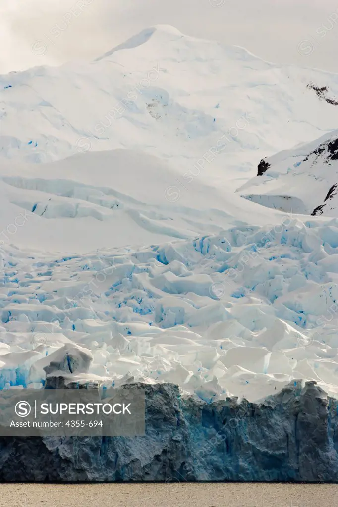 Rupert Glacier Calves Chunks of Ice into the Sea