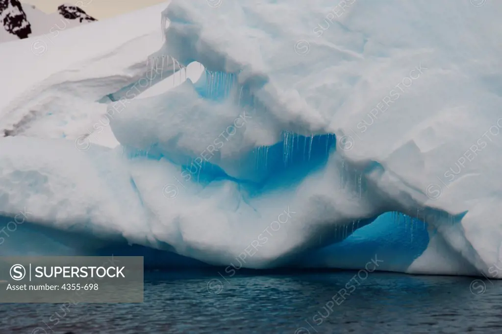 Icebergs in Paradise Bay, Antarctica