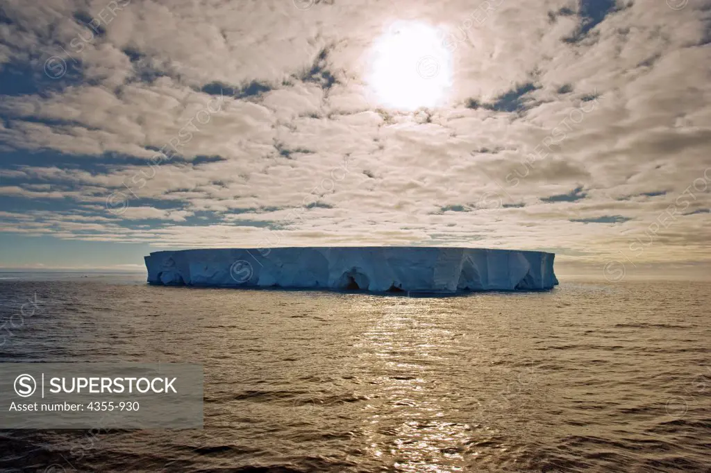 Large Tabular Iceberg in the Scotia Sea