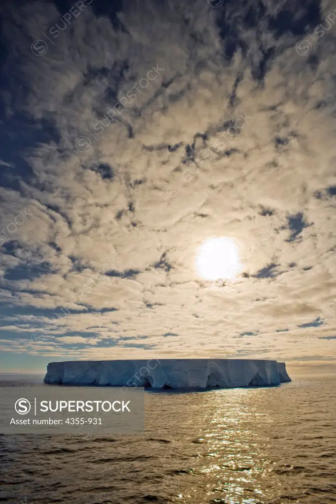 Large Tabular Iceberg in the Scotia Sea