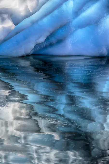 Icebergs in Blackhead, Antarctica