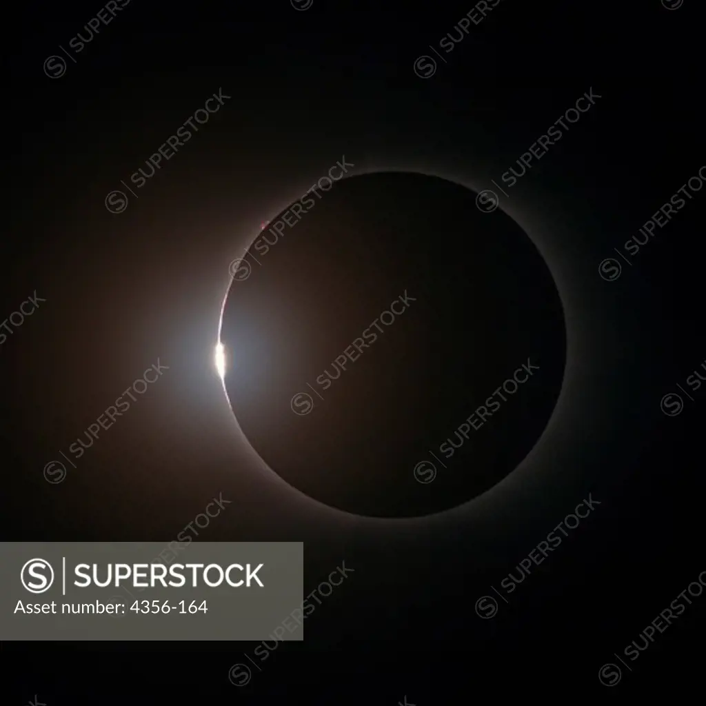 Diamond Ring Effect At the End of Totality During Solar Eclipse of July 22, 2009 near Hangzhou, China