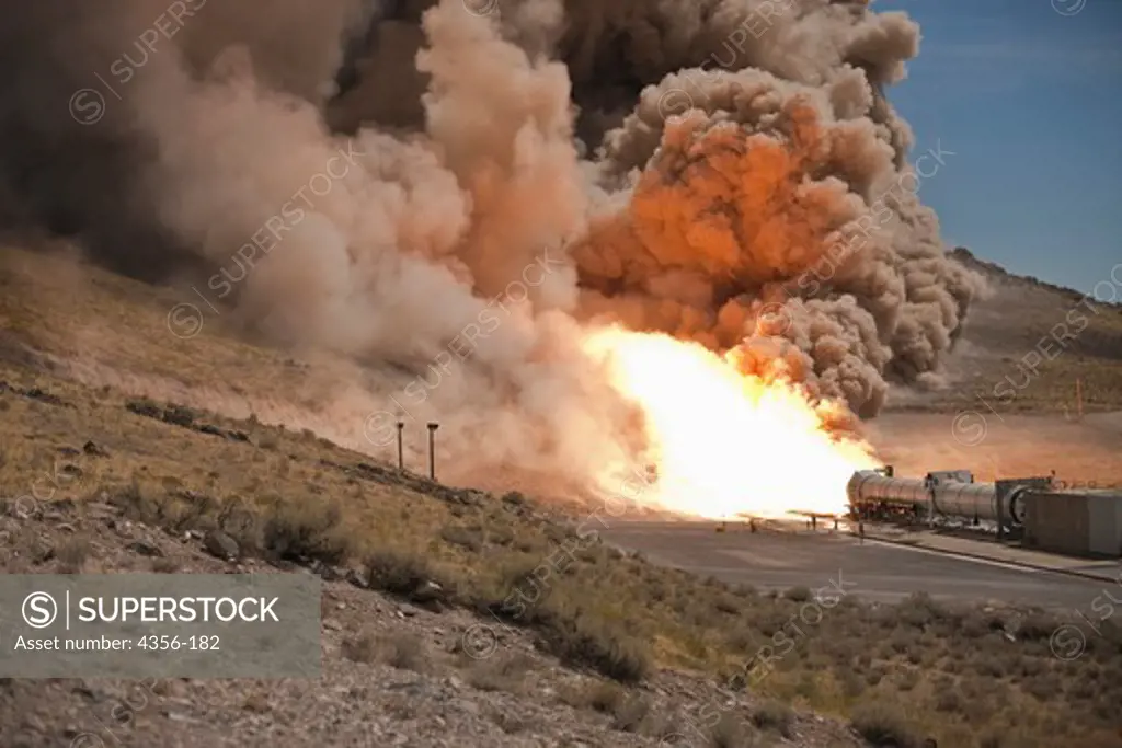 Largest Rocket in the World Successfully Test Fired, Seen From Remote Camera Angle