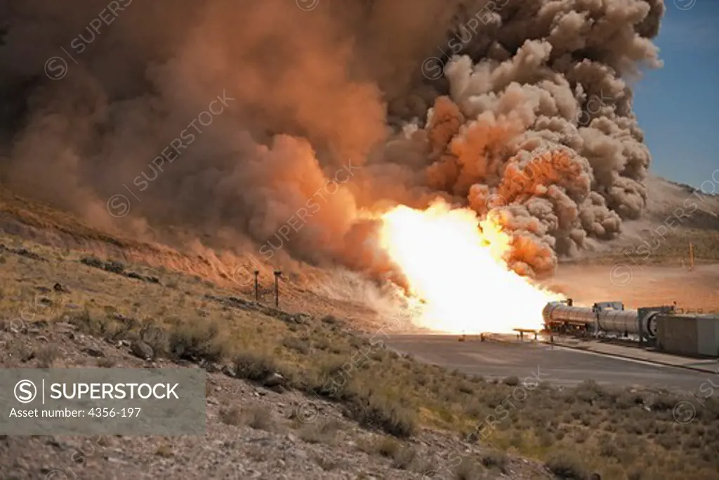 Largest Rocket in the World Successfully Test Fired, Seen From Remote Camera Angle