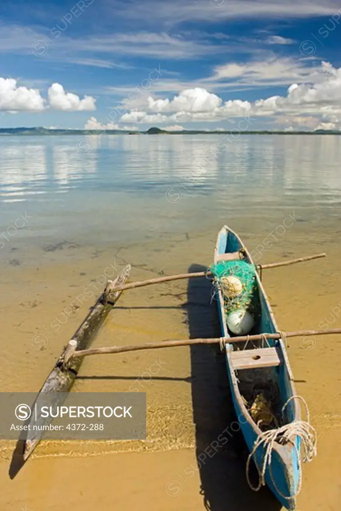 Traditional Outrigger Canoe