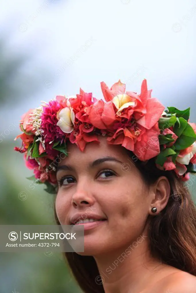 MR Tahitian Girl (age 23) Moorea Island, Society Islands, French Polynesia, South Pacifiic