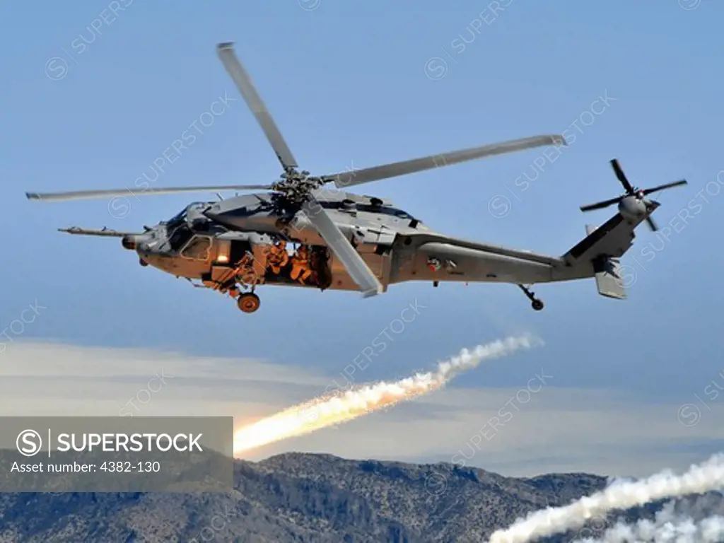 HH-60 Pave Hawk Performing Evasive Maneuvers