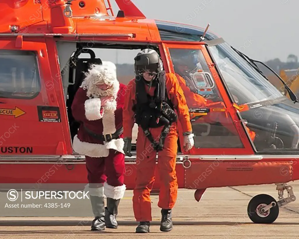 Coast Guard Santa