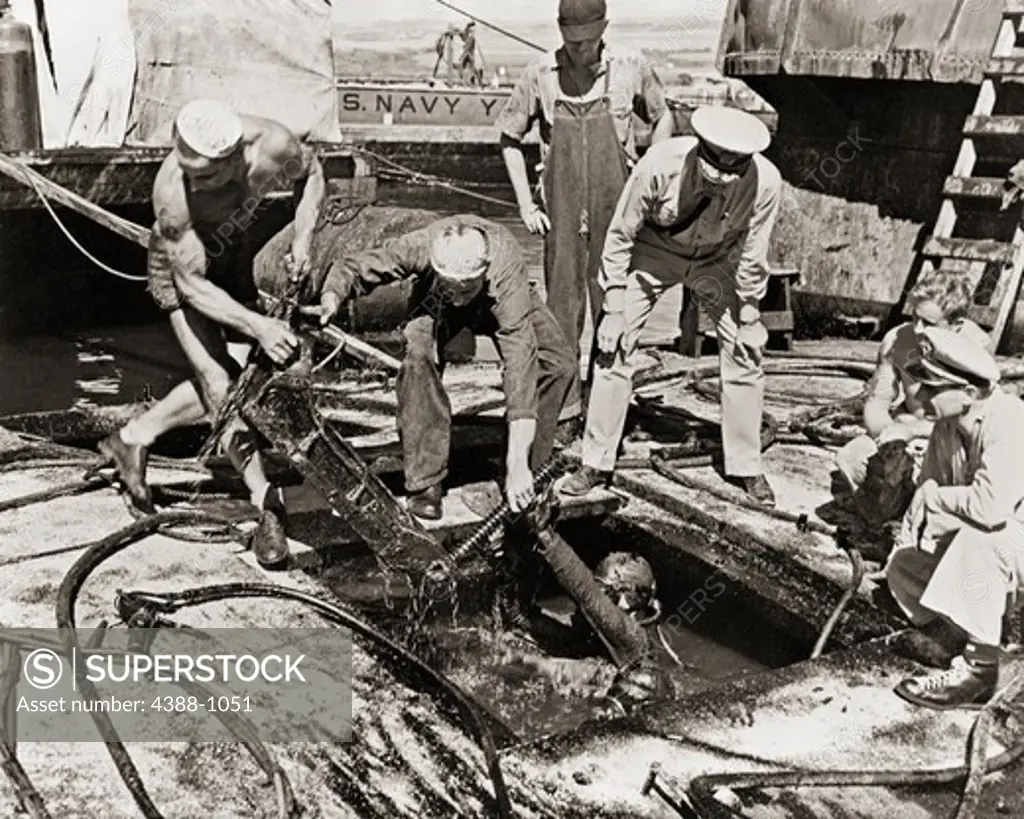 Rescue and Salvage Efforts After Attack on Pearl Harbor