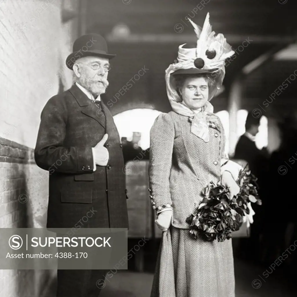 Nobel Prize Winner Dr. Robert Koch and Wife