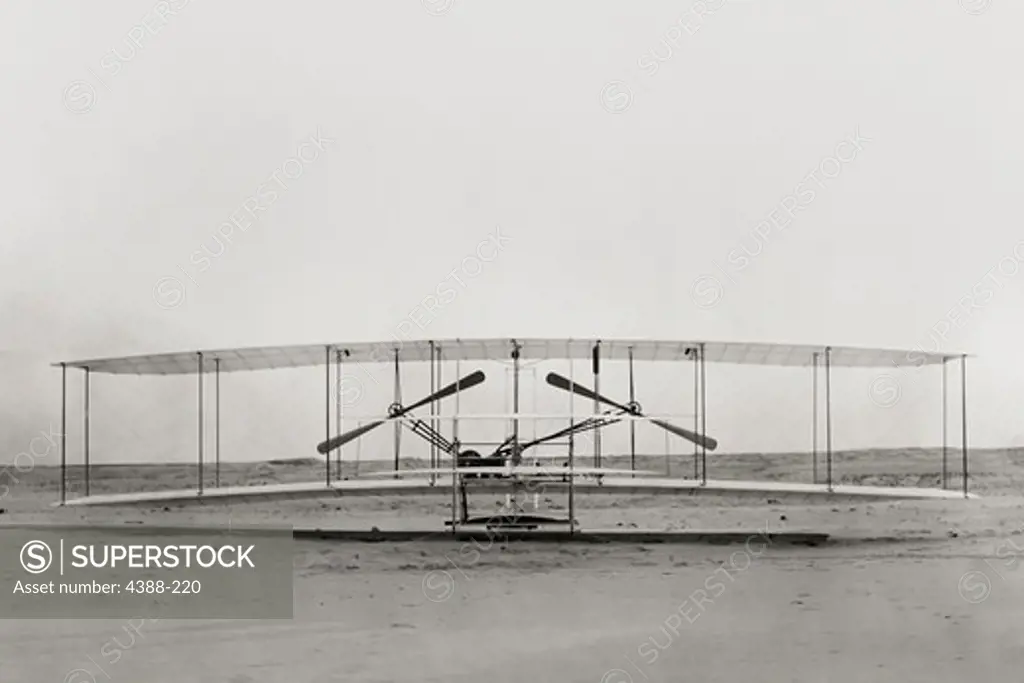 Front View of Wright Flyer