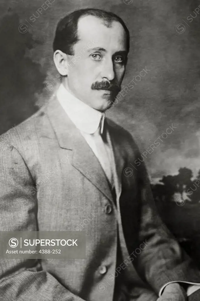 Portrait of Airplane Inventor Orville Wright