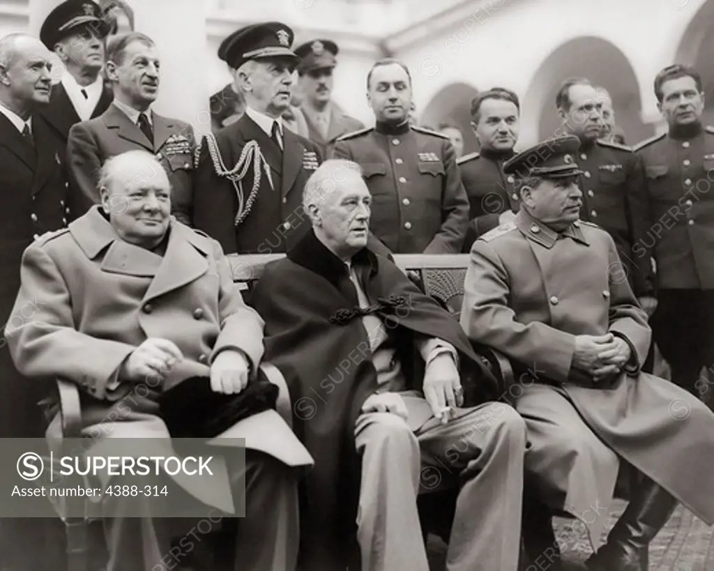 The 'Big Three' at Yalta