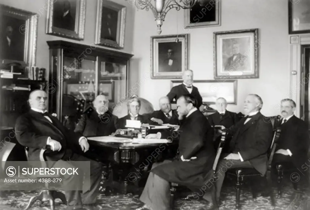 President William McKinley and Cabinet