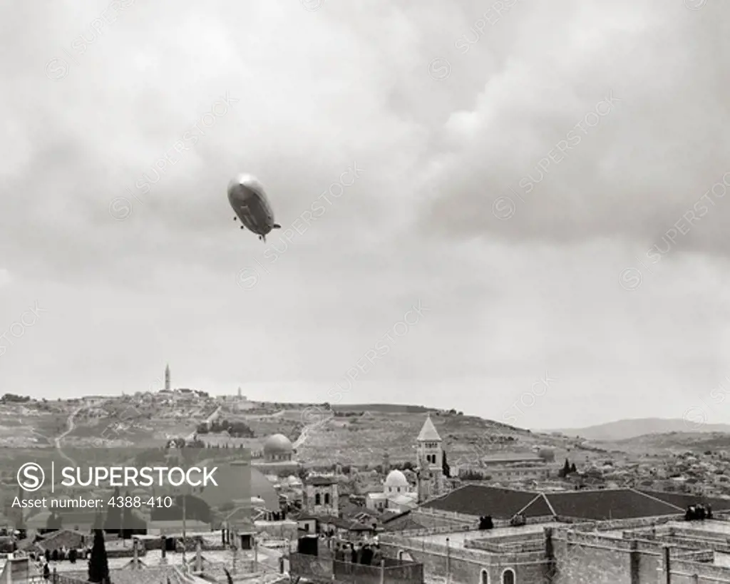 Graf Zeppelin Over Jerusalem
