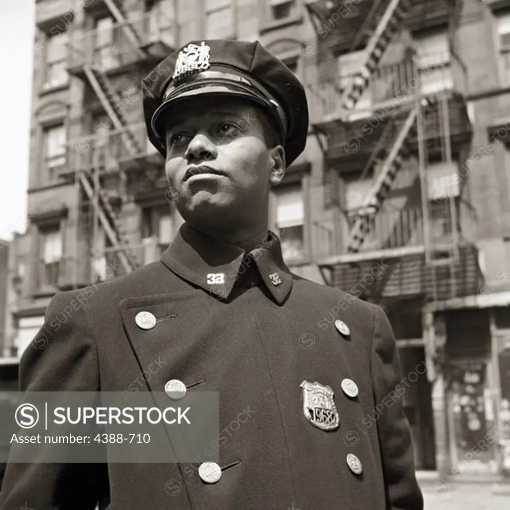 Policeman in Harlem