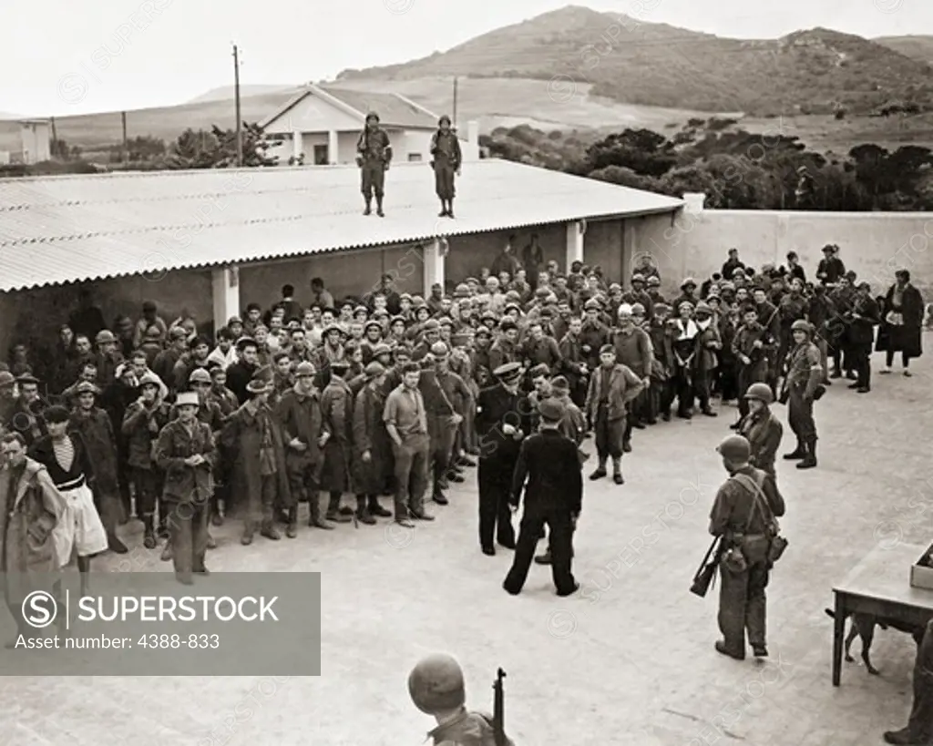 French POWs Being Freed