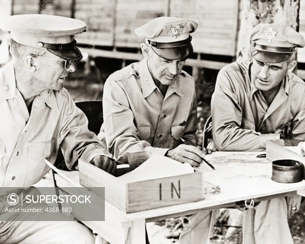 Generals in Command at Guadalcanal