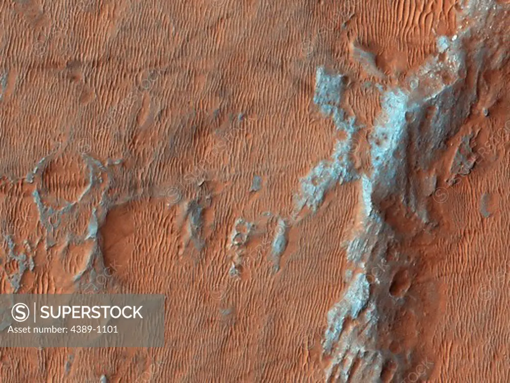 Dunes in Holden Crater as Seen by Mars Reconnaissance Orbiter