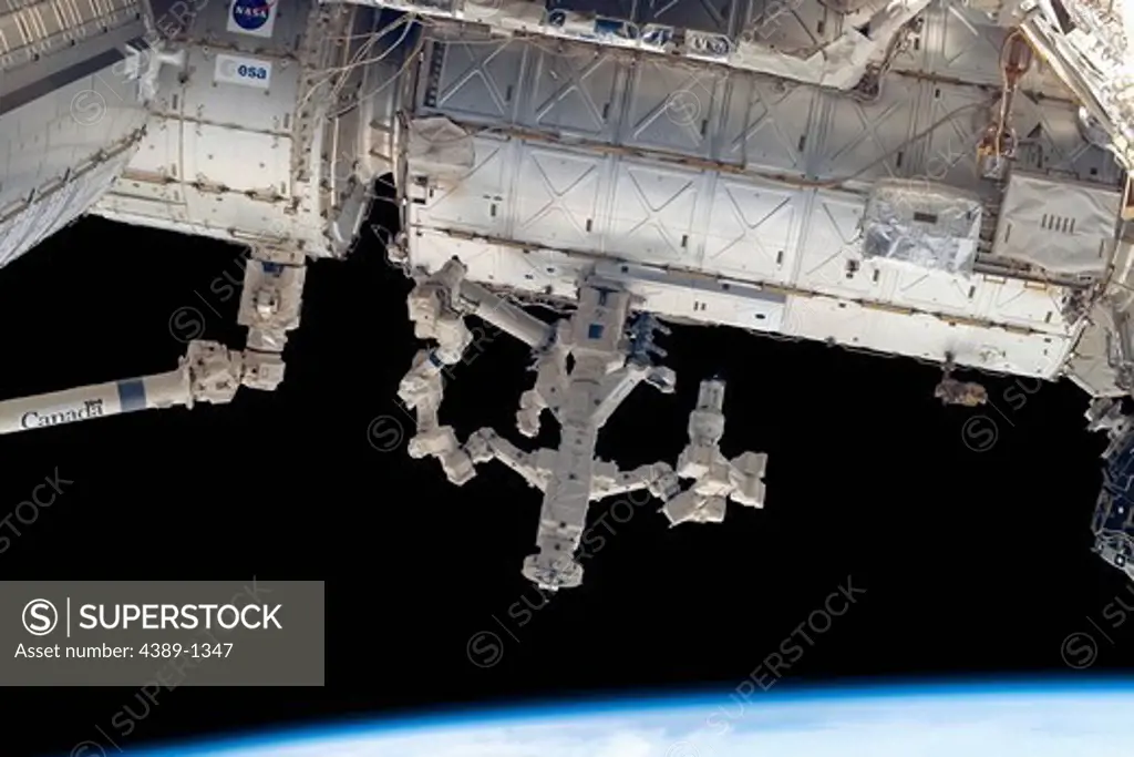 Dextre on the International Space Station