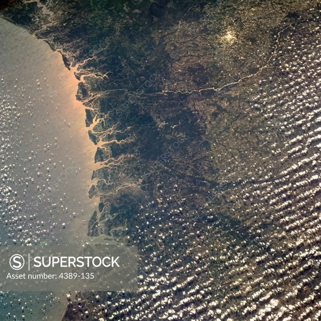 The Georgia Coast from Space