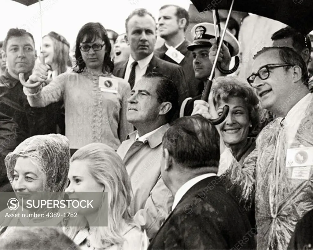 Nixon and Paine at Apollo 12 Launch