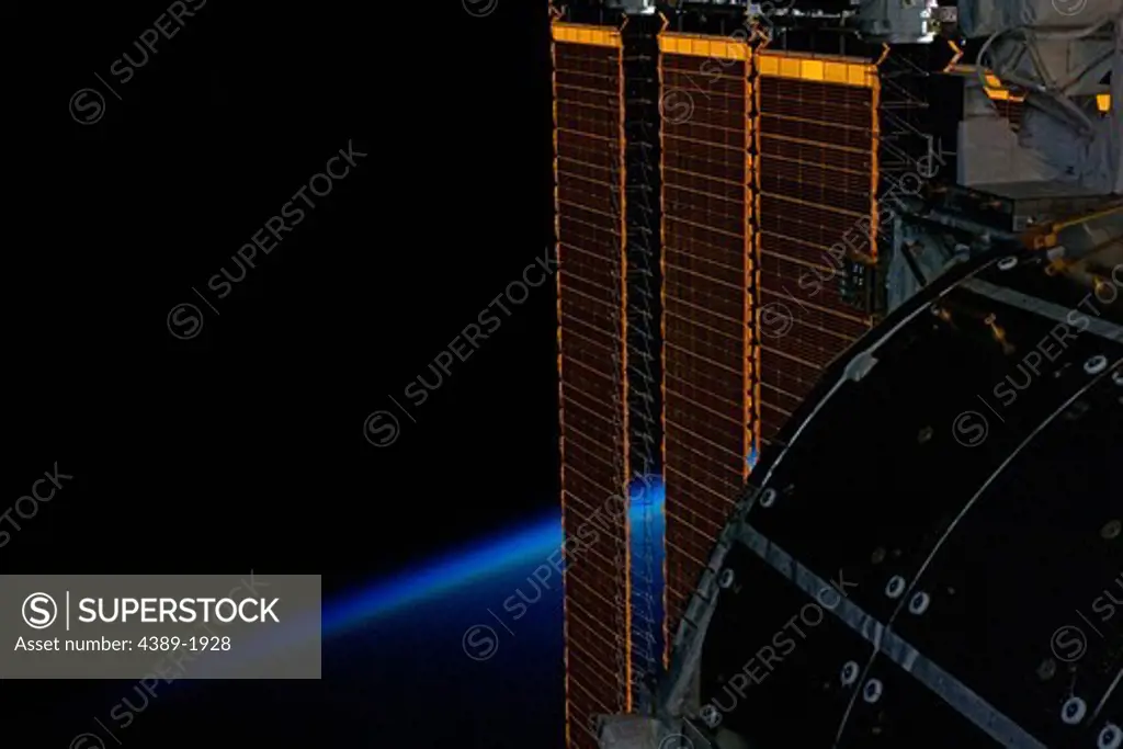 International Space Station's Solar Panels