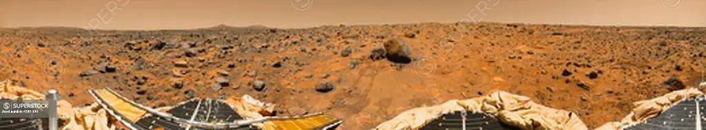 Mars 360 Degree Panorama, From Mars Pathfinder