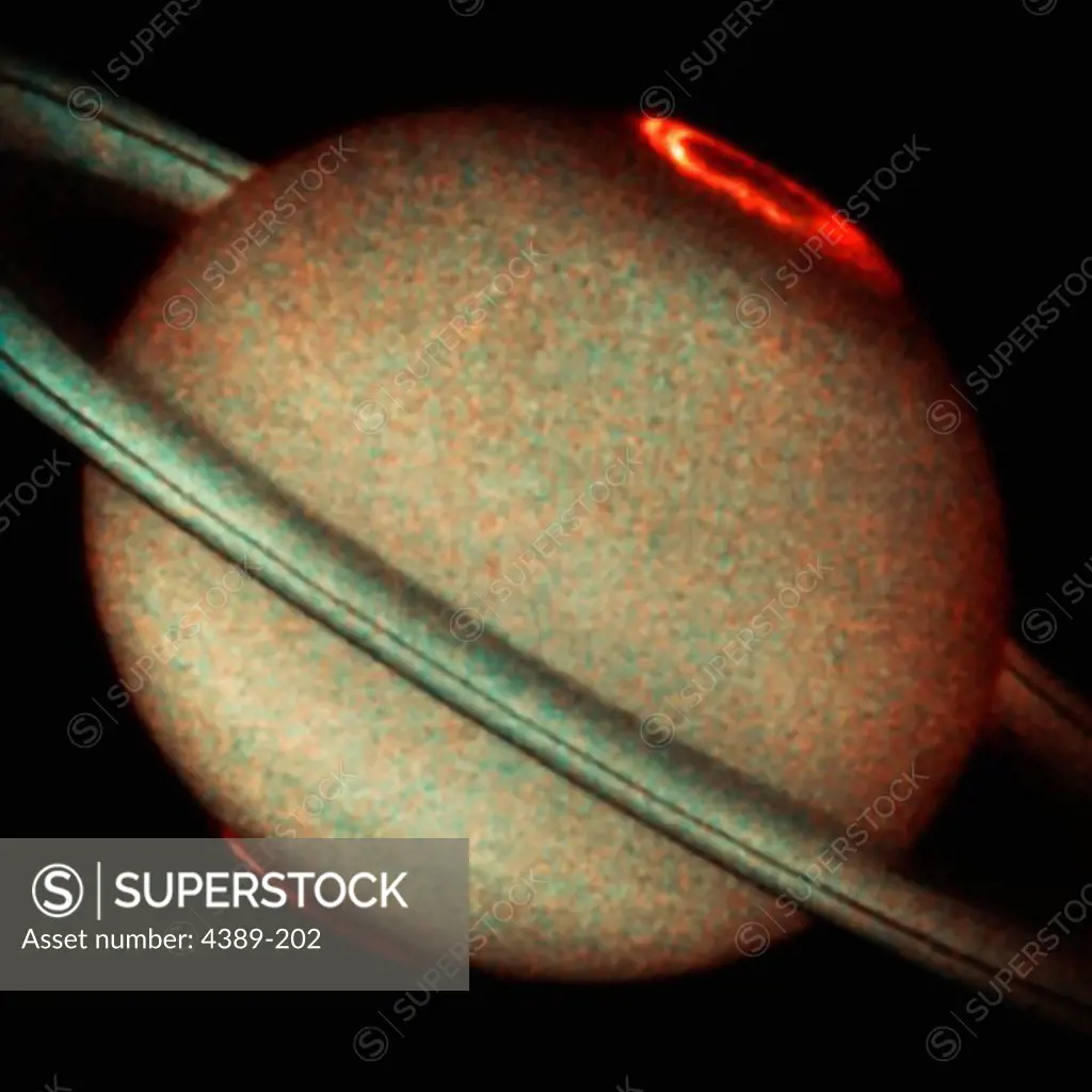 Saturn's Ultraviolet Auroras Seen By Hubble Space Telecope