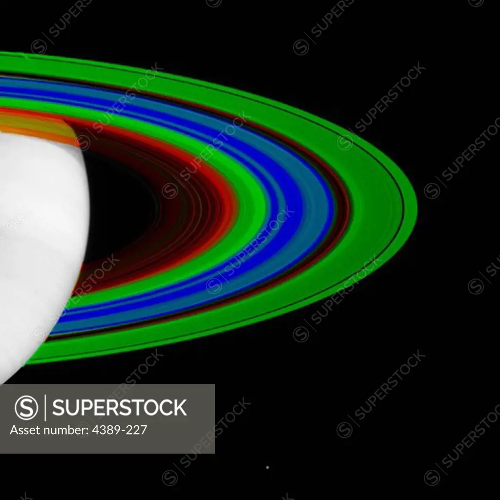 Cassini Images the Temperature of Saturn's Rings