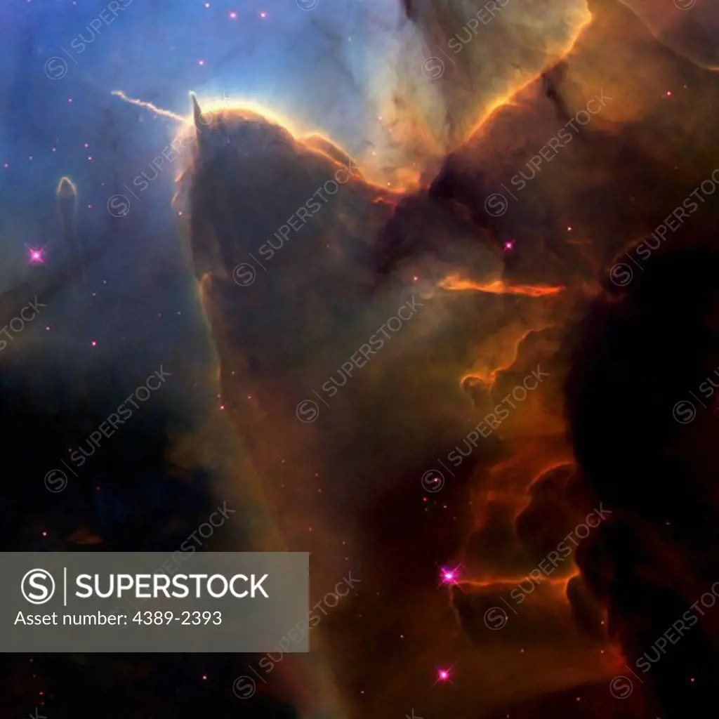 Stellar Nursery in Triffid Nebula